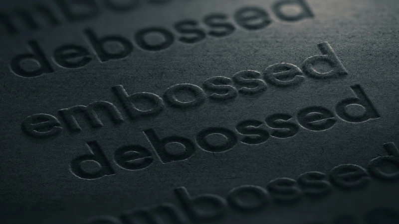 Embossed-and-Debossed-Printing