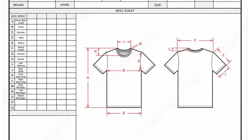 T-Shirt-Pattern-Drafting